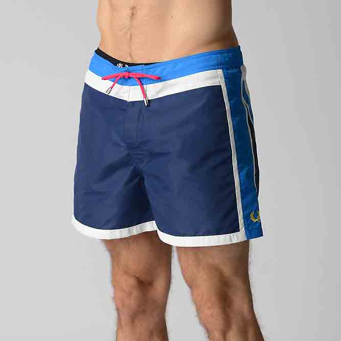 fred perry boys shorts